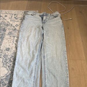 American Eagle Outfitters Light Blue Boyfriend Jeans